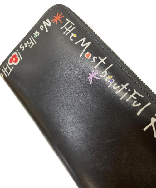 Christian Louboutin（クリスチャン・ルブタン）Christian Louboutin (クリスチャン・ルブタン) W PANETTONE WALLET ブラック サイズ:下記参照の古着・服飾アイテム