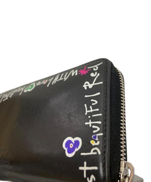 Christian Louboutin（クリスチャン・ルブタン）Christian Louboutin (クリスチャン・ルブタン) W PANETTONE WALLET ブラック サイズ:下記参照の古着・服飾アイテム