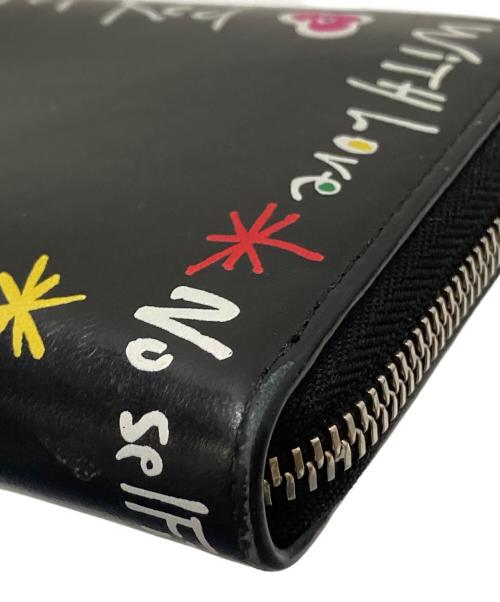 Christian Louboutin（クリスチャン・ルブタン）Christian Louboutin (クリスチャン・ルブタン) W PANETTONE WALLET ブラック サイズ:下記参照の古着・服飾アイテム