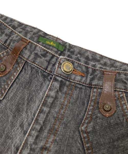 Obelisk（オベリスク）Obelisk (オベリスク) ダメージフレアデニムパンツ インディゴ サイズ:32の古着・服飾アイテム