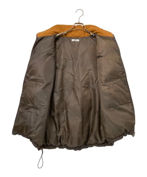 PERUSHU（ペルーシュ）PERUSHU (ペルーシュ) 中綿ベスト ブラウン サイズ:Lの古着・服飾アイテム