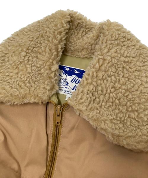 DOWN WIND（ダウン ウィンド）DOWN WIND (ダウン ウィンド) 80‘Sダウンベスト ベージュ サイズ:Mの古着・服飾アイテム