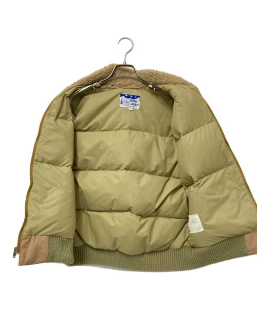 DOWN WIND（ダウン ウィンド）DOWN WIND (ダウン ウィンド) 80‘Sダウンベスト ベージュ サイズ:Mの古着・服飾アイテム