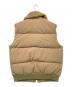 DOWN WIND (ダウン ウィンド) 80‘Sダウンベスト ベージュ サイズ:M：6000円
