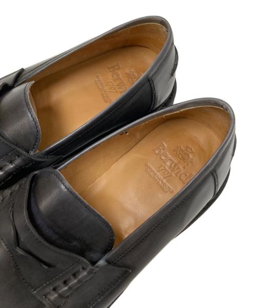 berwick（バーウィック）berwick (バーウィック) コインローファー ブラック サイズ:8 1/2の古着・服飾アイテム