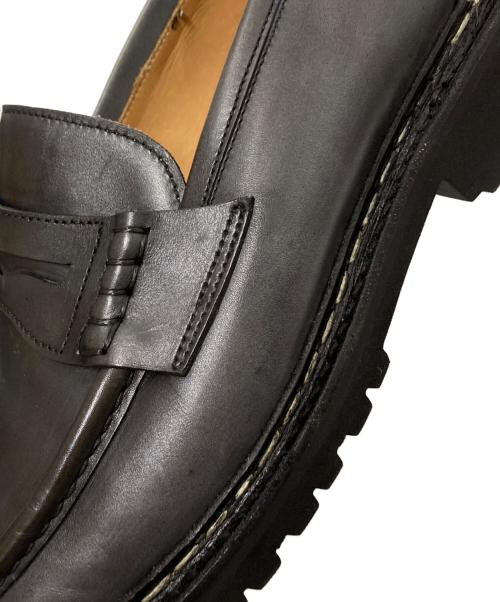 berwick（バーウィック）berwick (バーウィック) コインローファー ブラック サイズ:8 1/2の古着・服飾アイテム