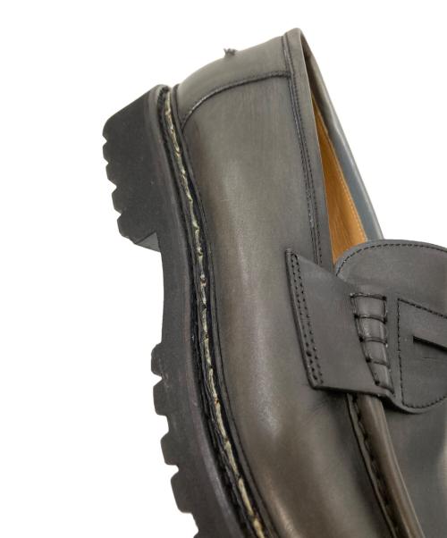 berwick（バーウィック）berwick (バーウィック) コインローファー ブラック サイズ:8 1/2の古着・服飾アイテム