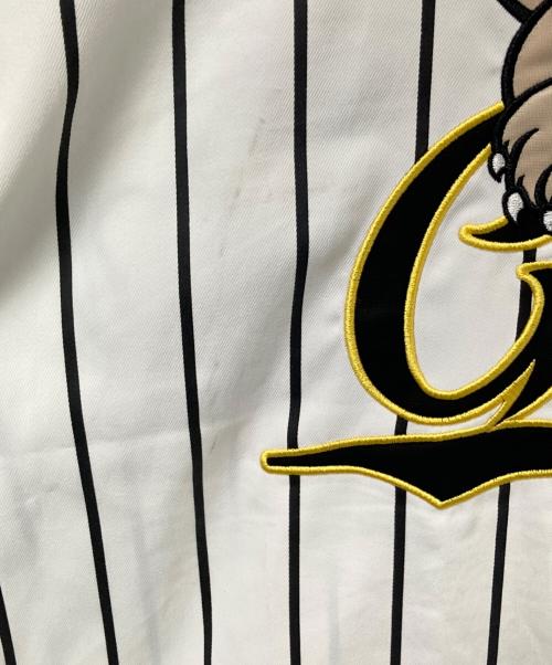 GALFY（ガルフィー）GALFY (ガルフィー) ベースボールシャツ ブラック×ホワイト サイズ:Lの古着・服飾アイテム