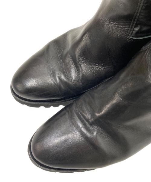 luca grossi（ルカグロッシ）luca grossi (ルカグロッシ) 切替ブーツ ブラック サイズ:38の古着・服飾アイテム