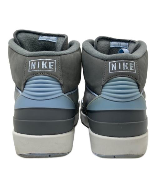 NIKE（ナイキ）NIKE (ナイキ) AIR JORDAN 2 RETRO グレー×ブルー サイズ:28.5cmの古着・服飾アイテム