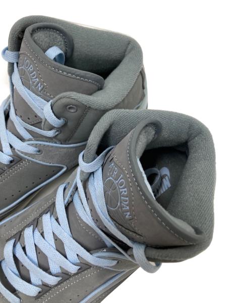 NIKE（ナイキ）NIKE (ナイキ) AIR JORDAN 2 RETRO グレー×ブルー サイズ:28.5cmの古着・服飾アイテム