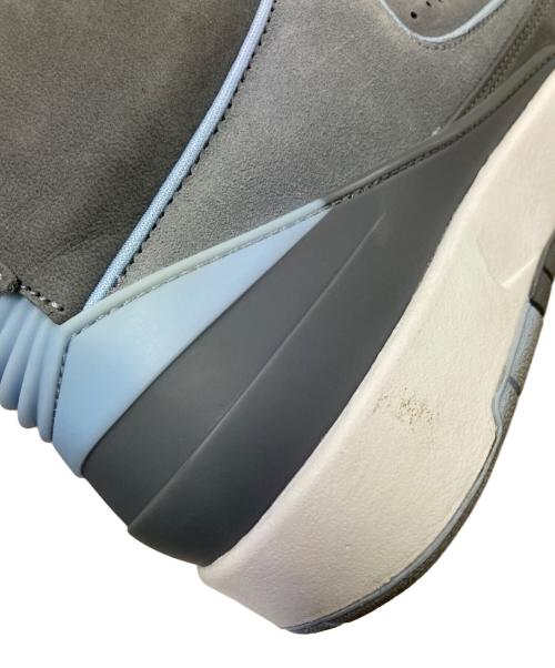 NIKE（ナイキ）NIKE (ナイキ) AIR JORDAN 2 RETRO グレー×ブルー サイズ:28.5cmの古着・服飾アイテム