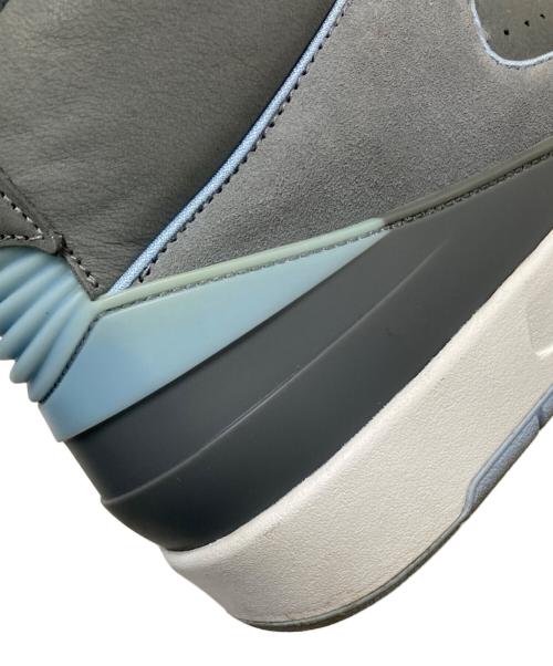 NIKE（ナイキ）NIKE (ナイキ) AIR JORDAN 2 RETRO グレー×ブルー サイズ:28.5cmの古着・服飾アイテム