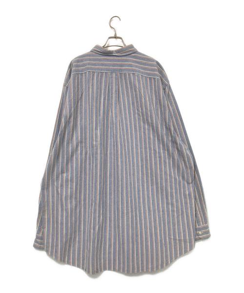 RALPH LAUREN（ラルフローレン）RALPH LAUREN (ラルフローレン) ストライプBDシャツ ピンク×ブルー サイズ:2XLTの古着・服飾アイテム