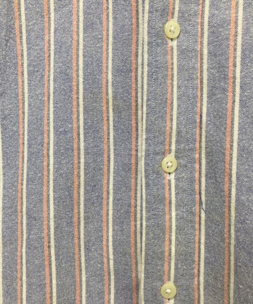 RALPH LAUREN（ラルフローレン）RALPH LAUREN (ラルフローレン) ストライプBDシャツ ピンク×ブルー サイズ:2XLTの古着・服飾アイテム
