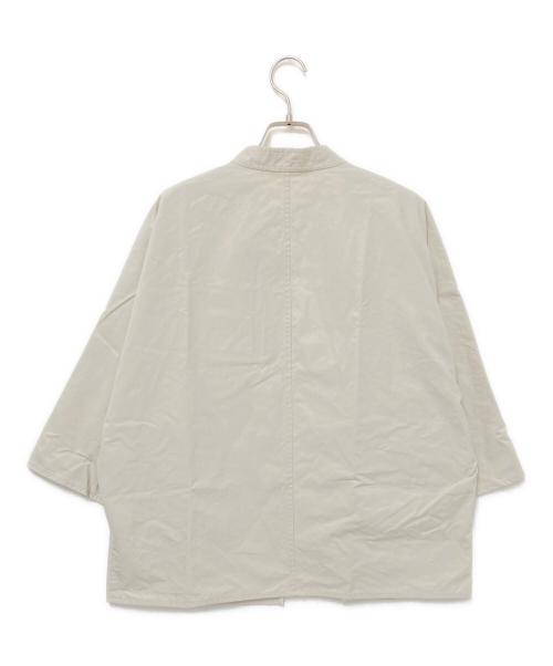 GALERIE VIE（ギャルリーヴィー）GALERIE VIE (ギャルリーヴィー) バウンシーウェザー ワイドスリーブジャケット ベージュ サイズ:Fの古着・服飾アイテム