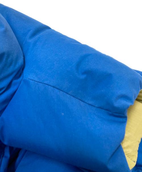 CAMP 7（キャンプ７）CAMP 7 (キャンプ７) 70‘Sダウンベスト ブルー×ベージュ サイズ:Mの古着・服飾アイテム