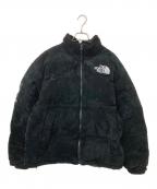 THE NORTH FACE×SUPREMEザ ノース フェイス×シュプリーム）の古着「Suede Nuptse Jacket」｜ブラック