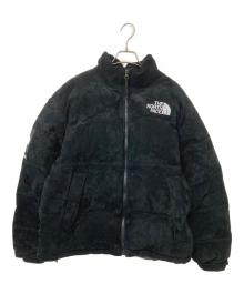THE NORTH FACE×SUPREME（ザ ノース フェイス×シュプリーム）の古着「Suede Nuptse Jacket」｜ブラック