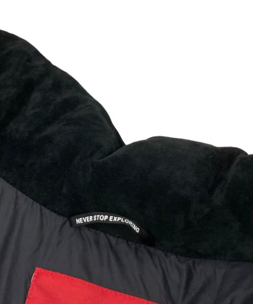 THE NORTH FACE（ザ ノース フェイス）THE NORTH FACE (ザ ノース フェイス) SUPREME (シュプリーム) Suede Nuptse Jacket ブラック サイズ:Mの古着・服飾アイテム