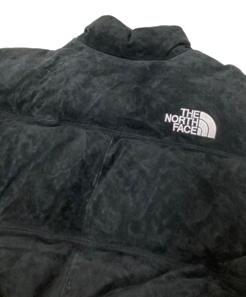THE NORTH FACE（ザ ノース フェイス）THE NORTH FACE (ザ ノース フェイス) SUPREME (シュプリーム) Suede Nuptse Jacket ブラック サイズ:Mの古着・服飾アイテム