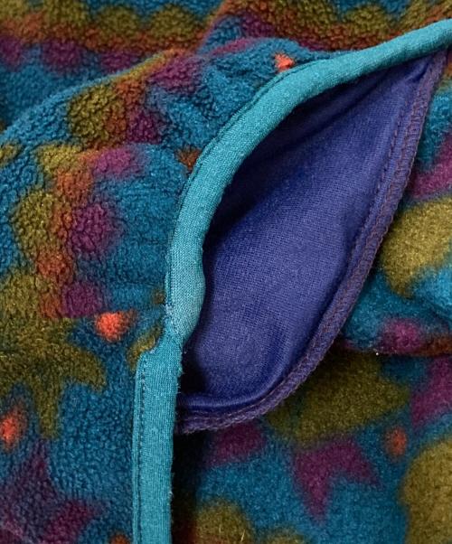 L.L.Bean（エルエルビーン）L.L.Bean (エルエルビーン) ハーフボタンフリースジャケット パープル×ブルー サイズ:下記参照の古着・服飾アイテム