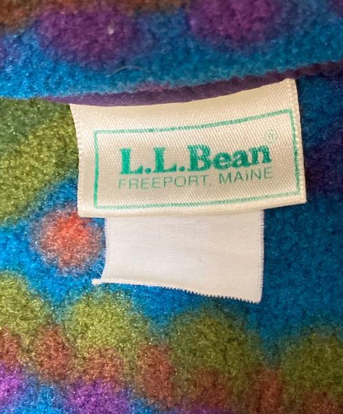 L.L.Bean（エルエルビーン）L.L.Bean (エルエルビーン) ハーフボタンフリースジャケット パープル×ブルー サイズ:下記参照の古着・服飾アイテム