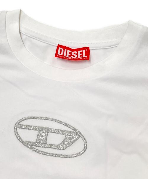 DIESEL（ディーゼル）DIESEL (ディーゼル) T-ROWY-OD ホワイト サイズ:10Yの古着・服飾アイテム