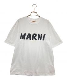MARNI（マルニ）の古着「レタリングプリントクルーネックTシャツ」｜ホワイト