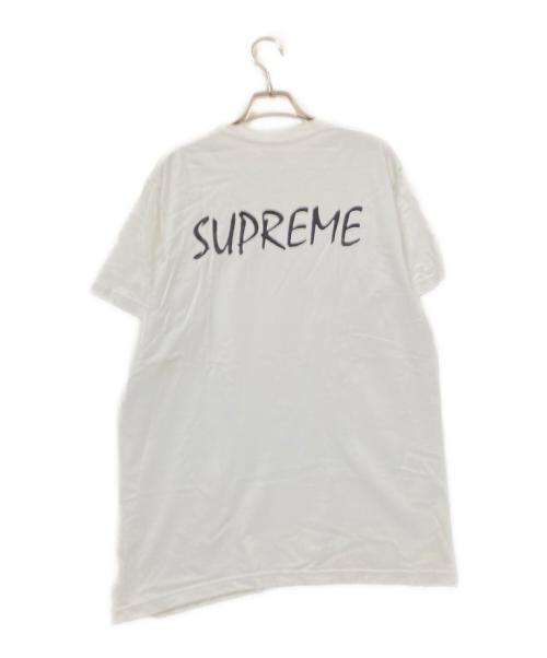 SUPREME（シュプリーム）SUPREME (シュプリーム) バックプリントTシャツ ホワイト サイズ:Lの古着・服飾アイテム