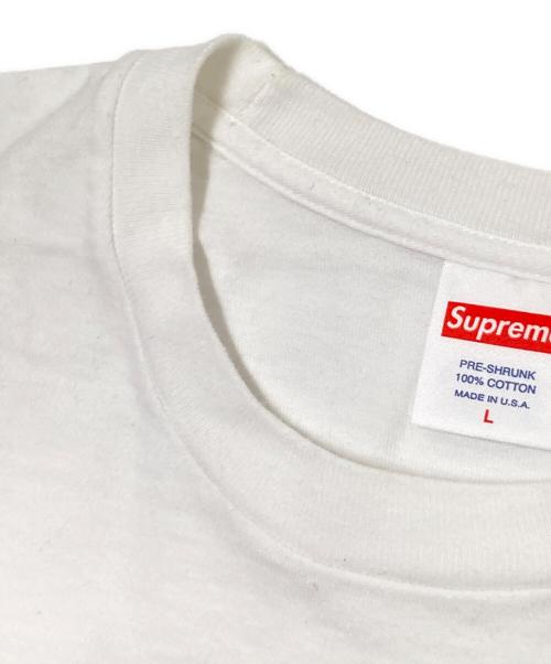SUPREME（シュプリーム）SUPREME (シュプリーム) バックプリントTシャツ ホワイト サイズ:Lの古着・服飾アイテム