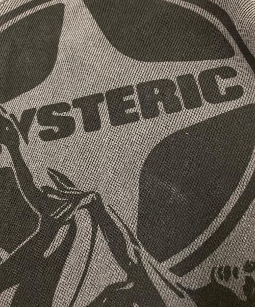 Hysteric Glamour（ヒステリックグラマー）Hysteric Glamour (ヒステリックグラマー) LEISURE WOMAN 八分丈プルオーバー グレー サイズ:FREEの古着・服飾アイテム