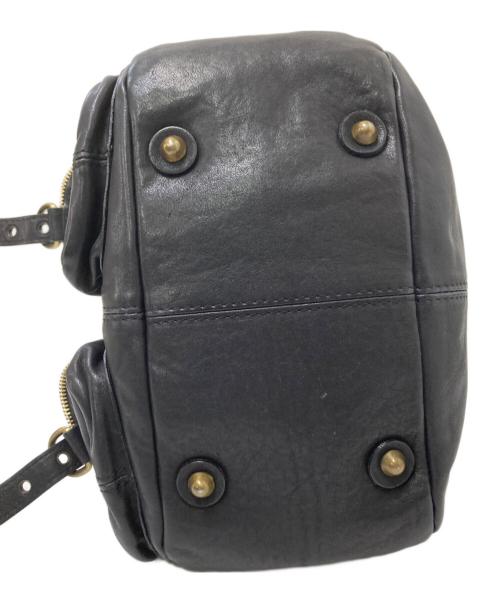 Via Repubblica（ヴィア リパブリカ）Via Repubblica (ヴィア リパブリカ) レザーショルダーバッグ ブラック サイズ:下記参照の古着・服飾アイテム