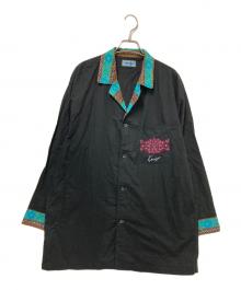 KENZO（ケンゾー）の古着「開襟シャツ」｜ブラック