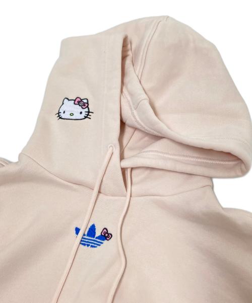 adidas（アディダス）adidas (アディダス) コラボパーカー ピンク サイズ:M 未使用品の古着・服飾アイテム