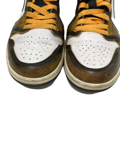 NIKE（ナイキ）NIKE (ナイキ) ハイカットスニーカー イエロー サイズ:26.0cmの古着・服飾アイテム