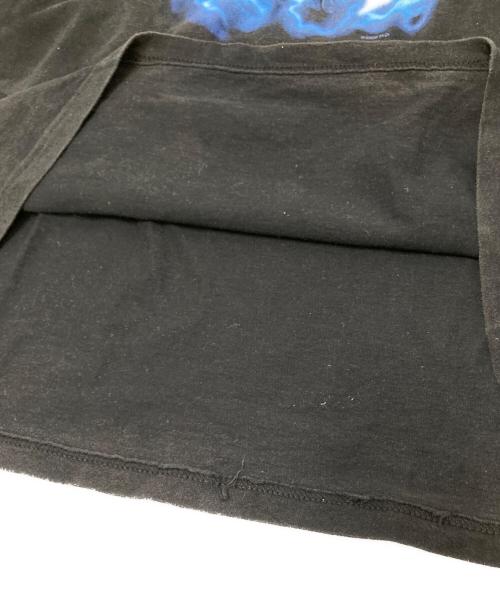 HARLEY-DAVIDSON（ハーレーダビッドソン）HARLEY-DAVIDSON (ハーレーダビッドソン) ブルーフレイムジョーカーロンTシャツ ブラック サイズ:2Xの古着・服飾アイテム