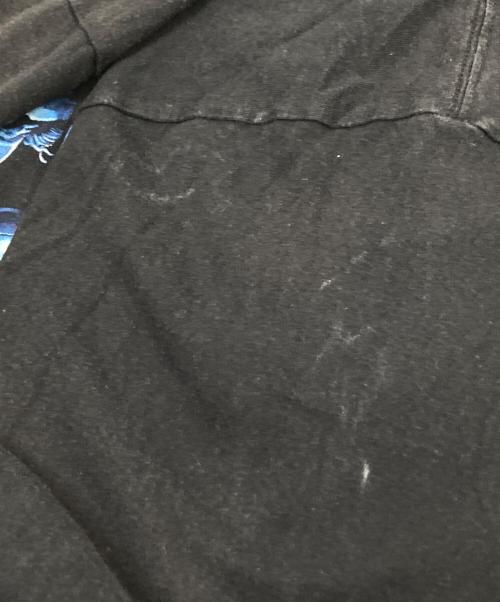 HARLEY-DAVIDSON（ハーレーダビッドソン）HARLEY-DAVIDSON (ハーレーダビッドソン) ブルーフレイムジョーカーロンTシャツ ブラック サイズ:2Xの古着・服飾アイテム