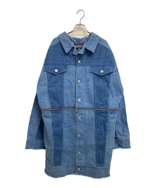 PAMEO POSE（パメオポーズ）PAMEO POSE (パメオポーズ) 3Way Denim Mix Coat インディゴ サイズ:FREE 未使用品の古着・服飾アイテム