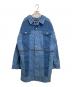 PAMEO POSE（パメオポーズ）の古着「3Way Denim Mix Coat」｜インディゴ