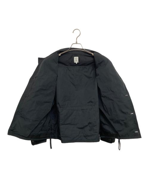 South2 West8（サウスツー ウエストエイト）south2 west8 (サウスツー ウエストエイト) Tenkara Shirt - Poly Gabardine ブラック サイズ:Lの古着・服飾アイテム