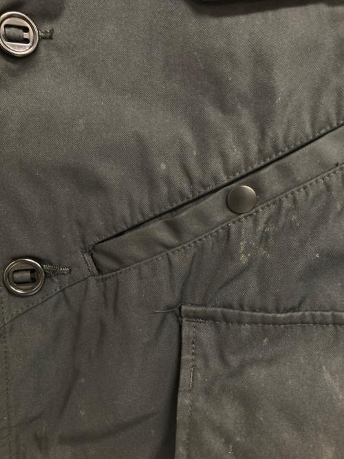 South2 West8（サウスツー ウエストエイト）south2 west8 (サウスツー ウエストエイト) Tenkara Shirt - Poly Gabardine ブラック サイズ:Lの古着・服飾アイテム