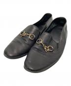 Needlesニードルズ）の古着「OPERA BIT VAMP ローファー」｜ブラック