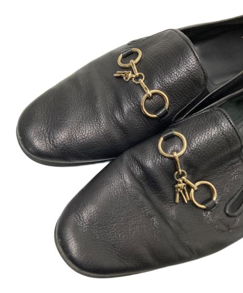 Needles（ニードルズ）Needles (ニードルズ) OPERA BIT VAMP ローファー ブラック サイズ:43の古着・服飾アイテム