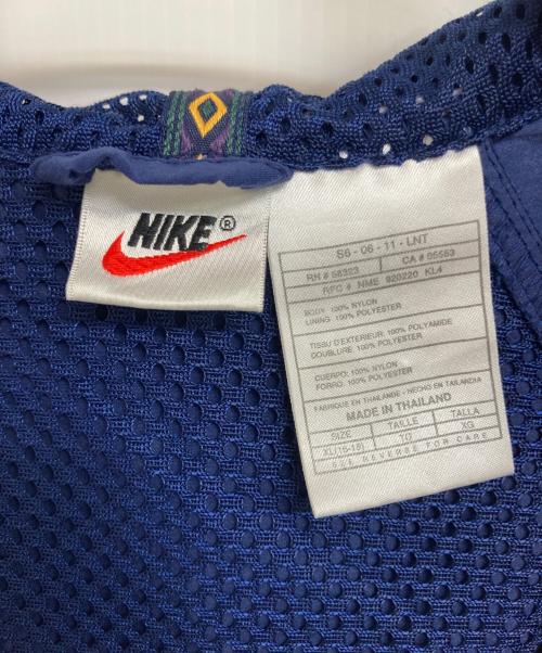 NIKE（ナイキ）NIKE (ナイキ) アノラックパーカー グリーン×ネイビー サイズ:XLの古着・服飾アイテム