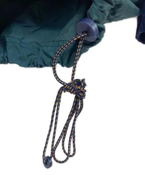 NIKE（ナイキ）NIKE (ナイキ) アノラックパーカー グリーン×ネイビー サイズ:XLの古着・服飾アイテム