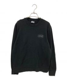 DIESEL（ディーゼル）の古着「S-PEWTER-NEWクルーネックスウェット」｜ブラック