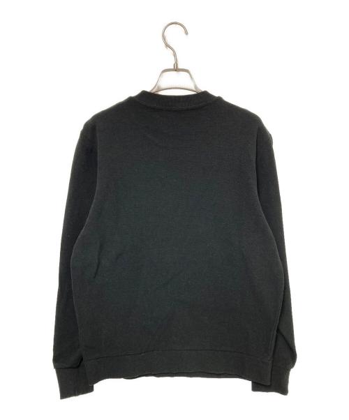 DIESEL（ディーゼル）DIESEL (ディーゼル) S-PEWTER-NEWクルーネックスウェット ブラック サイズ:Mの古着・服飾アイテム