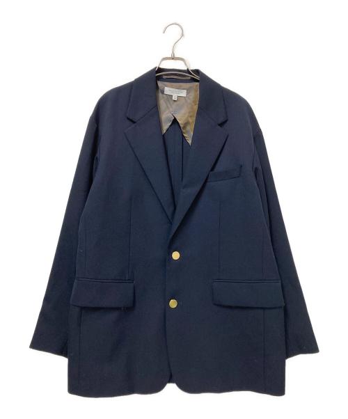 BEAUTY&YOUTH（ビューティーアンドユース）BEAUTY&YOUTH (ビューティーアンドユース) ネイビー ルーズ ブレザー ネイビー サイズ:Lの古着・服飾アイテム