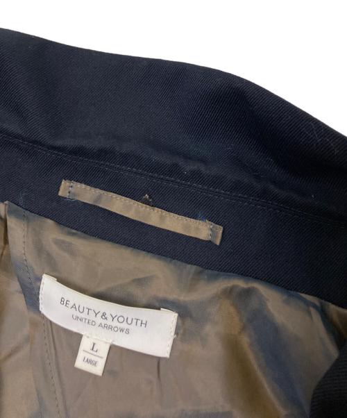 BEAUTY&YOUTH（ビューティーアンドユース）BEAUTY&YOUTH (ビューティーアンドユース) ネイビー ルーズ ブレザー ネイビー サイズ:Lの古着・服飾アイテム